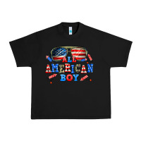 Black all american boy Urban Heavy Tee - AdoDesignShop