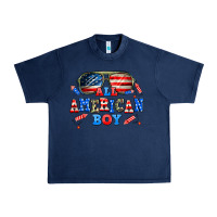 Navy all american boy Urban Heavy Tee - AdoDesignShop