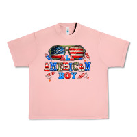 Salmon all american boy Urban Heavy Tee - AdoDesignShop