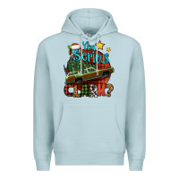 Blue Mist you serious clark with christmas car Premium Hoodie - Jasminsmagicworld