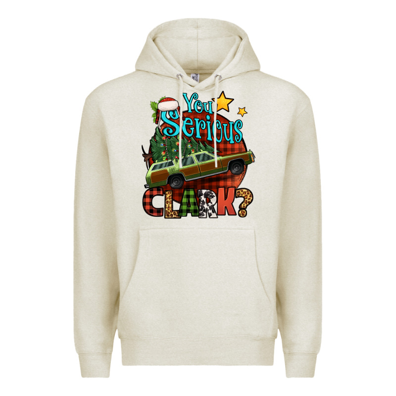 You Serious Clark With Christmas Car Premium Hoodie by Jasminsmagicworld | Teevron