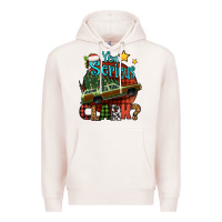 Pale Pink you serious clark with christmas car Premium Hoodie - Jasminsmagicworld