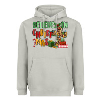 Moon Dust believe in christmas Heavyweight Hoodie - MaliasSmallBusiness