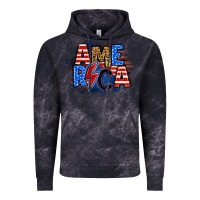 Cloud Black america lightning bolt Vintage Hoodie - Zillion Design Studio