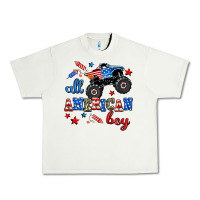 Pistachio all american boy  monsterr truck Urban Heavy Tee - AdoDesignShop