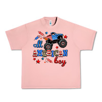 All American Boy  Monsterr Truck Urban Heavy Tee | Teevron