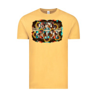 Vintage Mustard girl mama Vintage Tee - RacoonDesign
