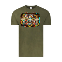 Vintage Olive girl mama Vintage Tee - RacoonDesign