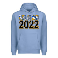 Colony Blue senior volleyball Premium Hoodie - AdoDesignShop
