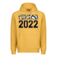 Mustard senior volleyball Premium Hoodie - AdoDesignShop