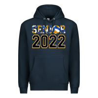 Navy senior volleyball Premium Hoodie - AdoDesignShop