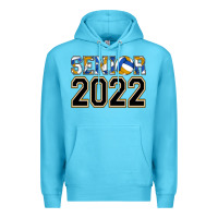 Ocean Blue senior volleyball Premium Hoodie - AdoDesignShop