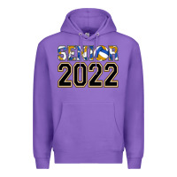 Purple senior volleyball Premium Hoodie - AdoDesignShop
