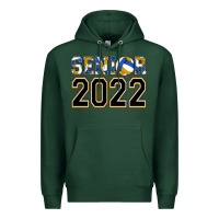 Sports Green senior volleyball Premium Hoodie - AdoDesignShop
