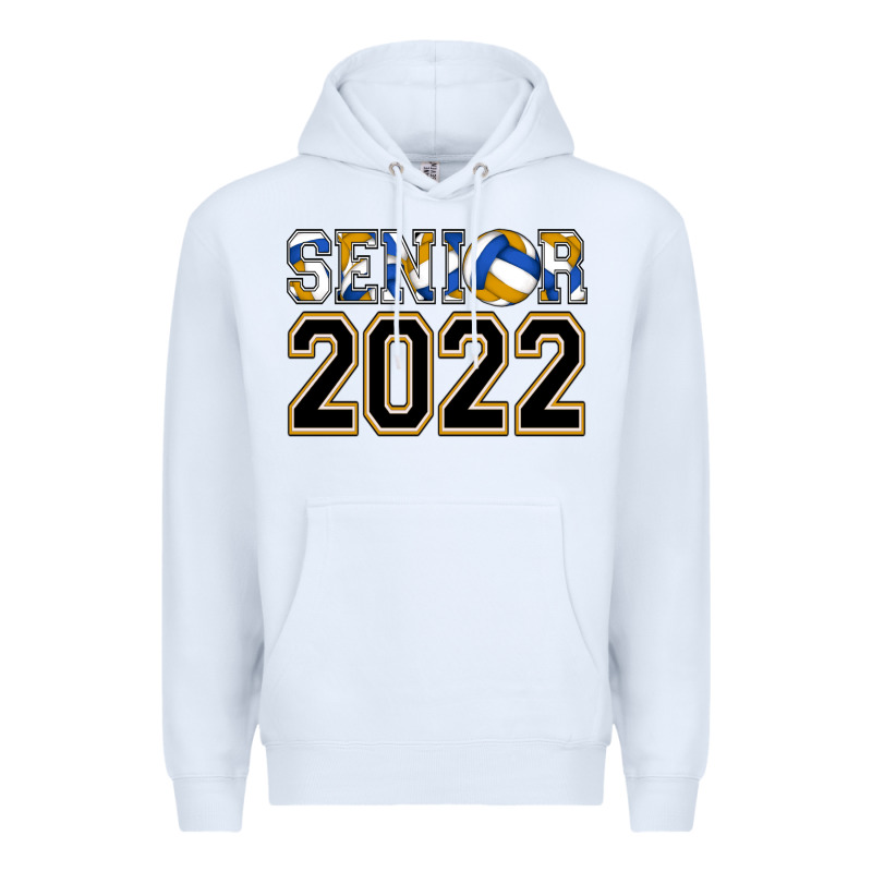 Senior Volleyball Premium Hoodie by AdoDesignShop | Teevron