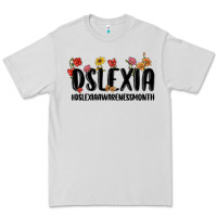Dove Grey dslexia awareness month Premium Tee - MaliasSmallBusiness