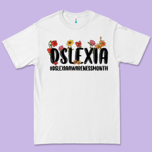 Dslexia Awareness Month Premium Tee Designed By Maliassmallbusiness