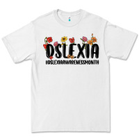 White dslexia awareness month Premium Tee - MaliasSmallBusiness