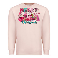 Pale Pink pink christmas coffee cups Premium Sweatshirt - MaliasSmallBusiness
