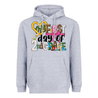 My First Day Of 2nd Grade Heavyweight Hoodie | Teevron