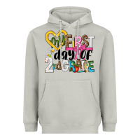 Moon Dust my first day of 2nd grade Heavyweight Hoodie - NancyCooperArtShop