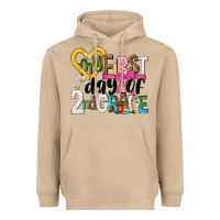 Mushroom my first day of 2nd grade Heavyweight Hoodie - NancyCooperArtShop