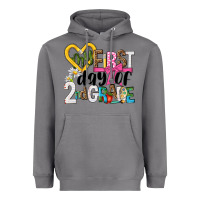 Storm my first day of 2nd grade Heavyweight Hoodie - NancyCooperArtShop