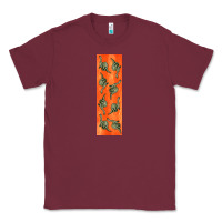 Burgundy dinosaur brontosaurus pen wrap Classic Tee - Artiststas