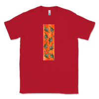 Red dinosaur brontosaurus pen wrap Classic Tee - Artiststas