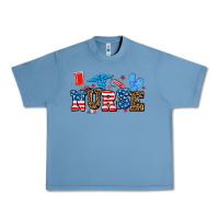 Pebble Blue usa nurse Urban Heavy Tee - AdoDesignShop