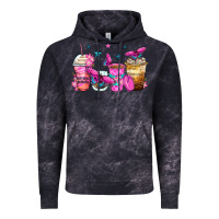 Cloud Black antisocial butterfly coffee cups Vintage Hoodie - Zillion Design Studio