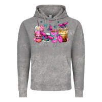 Cloud Rock antisocial butterfly coffee cups Vintage Hoodie - Zillion Design Studio