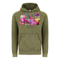 Vintage Olive antisocial butterfly coffee cups Vintage Hoodie - Zillion Design Studio