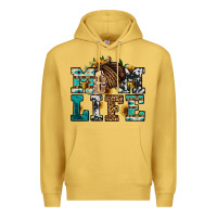 Antique Gold western momlife skull with bandana Premium Hoodie - Jasminsmagicworld