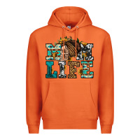 Carrot western momlife skull with bandana Premium Hoodie - Jasminsmagicworld