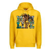 Western Momlife Skull With Bandana Premium Hoodie | Teevron