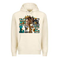 Tofu western momlife skull with bandana Premium Hoodie - Jasminsmagicworld