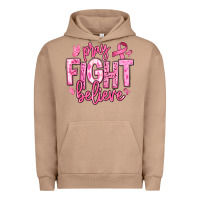 Pigment Burro pray fight believe breast cancer Urban Hoodie - texasbilliewilder