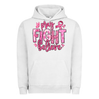 Pigment Lunar Rock pray fight believe breast cancer Urban Hoodie - texasbilliewilder
