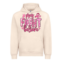 Sandshell pray fight believe breast cancer Urban Hoodie - texasbilliewilder