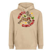 Mushroom merry christmas deer Heavyweight Hoodie - MaliasSmallBusiness
