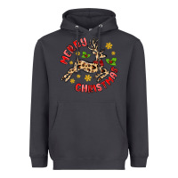 Smoke merry christmas deer Heavyweight Hoodie - MaliasSmallBusiness