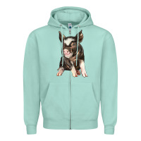 Baby Berkshire Pig Zipper Hoodie | Teevron
