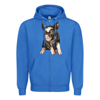True Royal baby berkshire pig Zipper Hoodie - LillyAllenDesigns