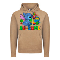 Vintage Coffee ausome stitch autism Vintage Hoodie - Zillion Design Studio