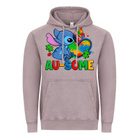 Vintage Zinc ausome stitch autism Vintage Hoodie - Zillion Design Studio
