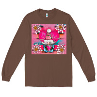 Chestnut v.d gnome and lotus tumbler Long Sleeve Tee - AdoDesignShop