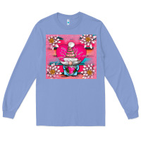 Colony Blue v.d gnome and lotus tumbler Long Sleeve Tee - AdoDesignShop