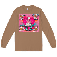 Toasted Coconut v.d gnome and lotus tumbler Long Sleeve Tee - AdoDesignShop