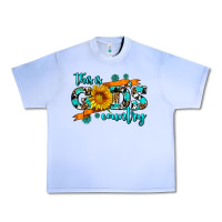 Grape Ice this is gods country sunflower Urban Heavy Tee - AdoDesignShop